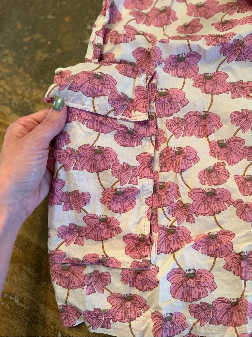 Zara Pink Floral Casual Girls Sundress - Picture 4 of 4
